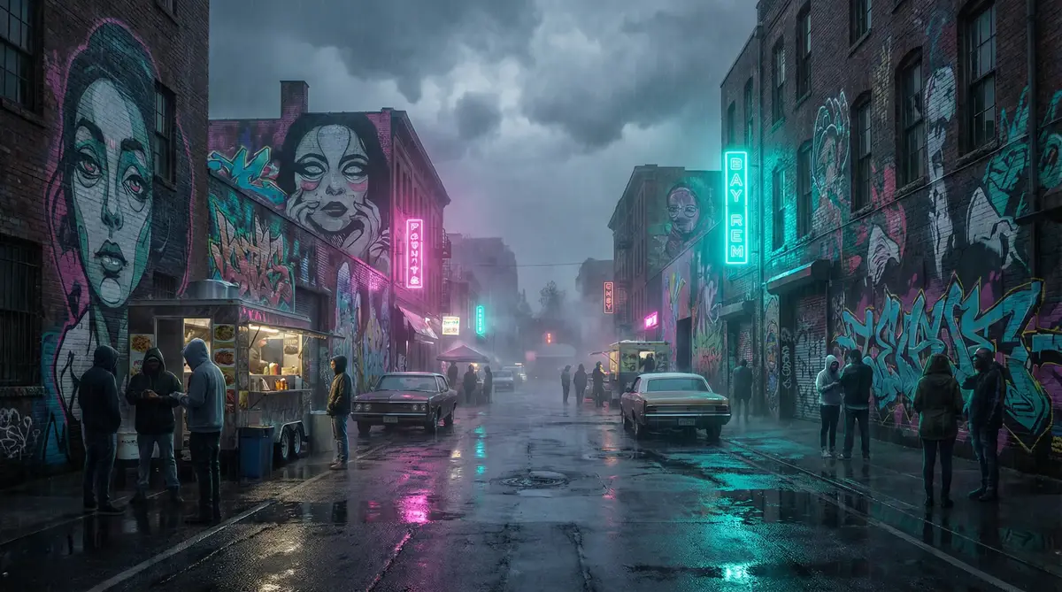 欧美高清vivoesond13高清 - 雨夜壁画街